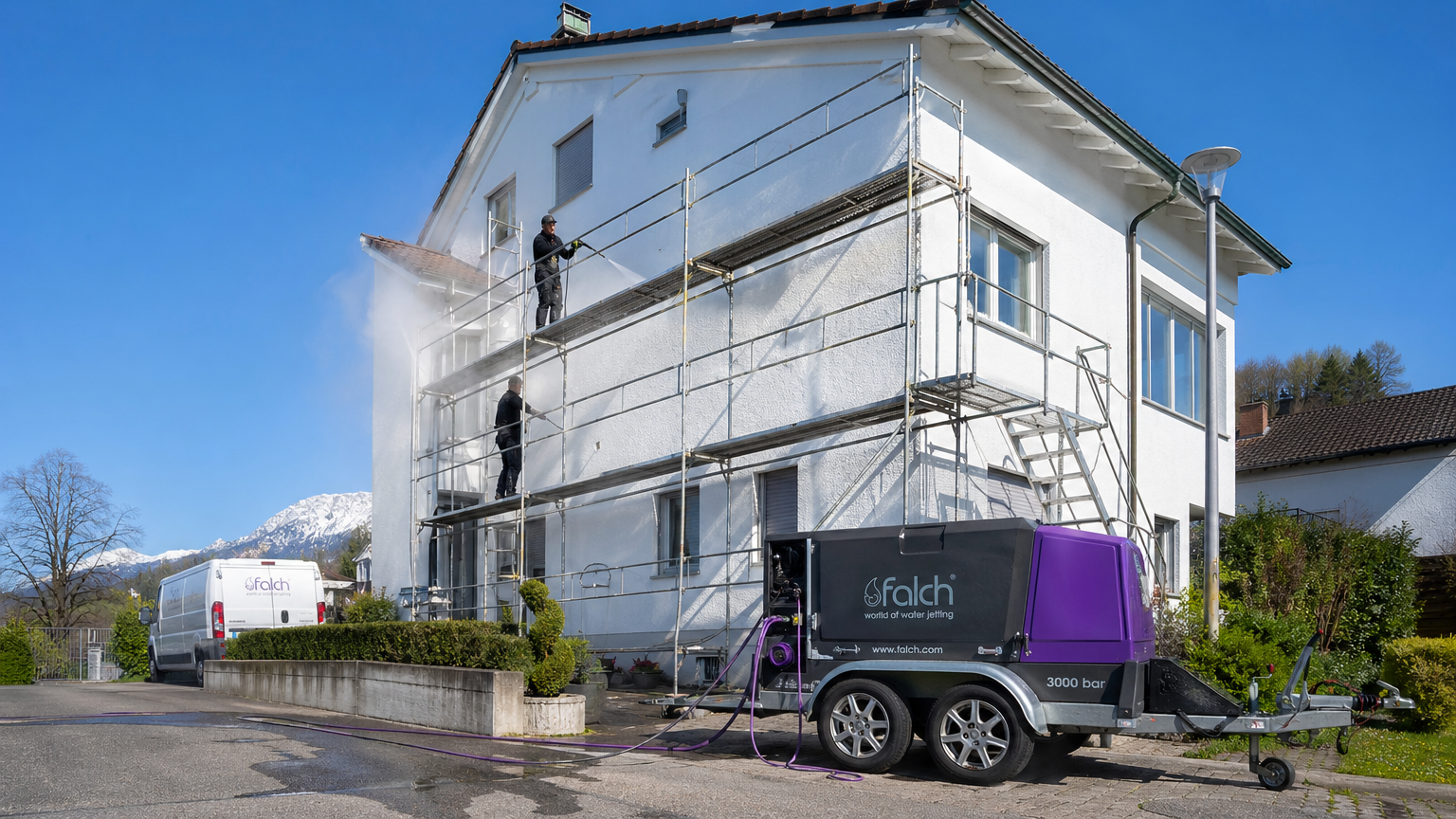 Fassadenreinigung: Schutz und Pflege für Ihr Gebäude